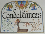 Carte "Condoléance"